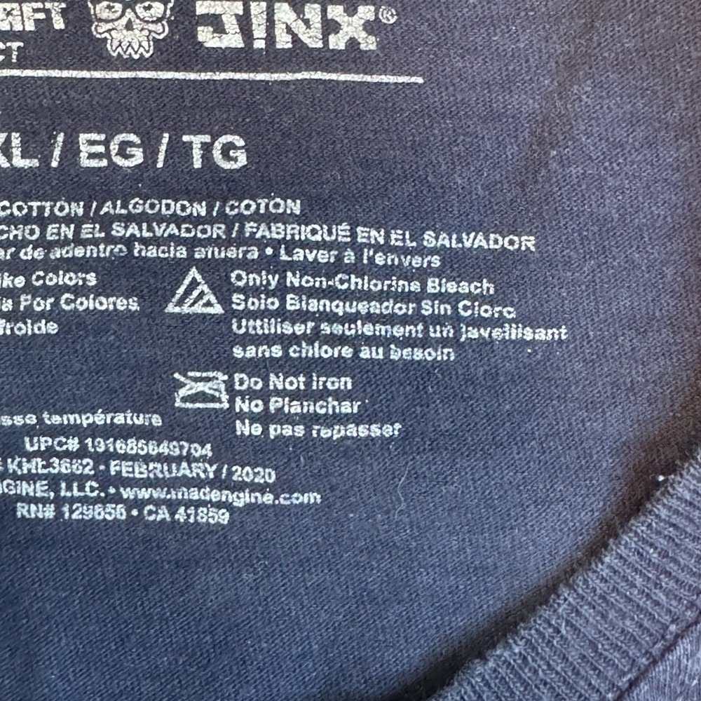 Minecraft Graphic T-Shirt – Kids XL (2020 Mojang / JINX) - Picture 10 of 10